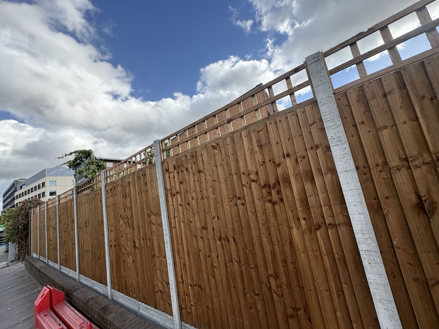 New boundary fencing at St Joseph's Catholic Primary School